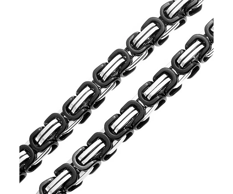 Bling Jewelry Biker Jewelry Urban Double link Flexible Heavy Chain Necklace Stainless Steel