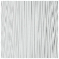 Springcrest Set of 2 White Pleated Medium Empire Lamp Shades 6.5" Top x 15" Bottom x 11" High (Spider) Replacement with Harp and Finial