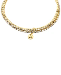 Michael Kors Colored Brass Double Bracelet Set