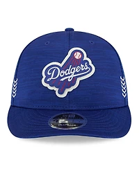 Men's New Era Royal Los Angeles Dodgers 2024 Clubhouse Low Profile 59FIFTY Fitted Hat