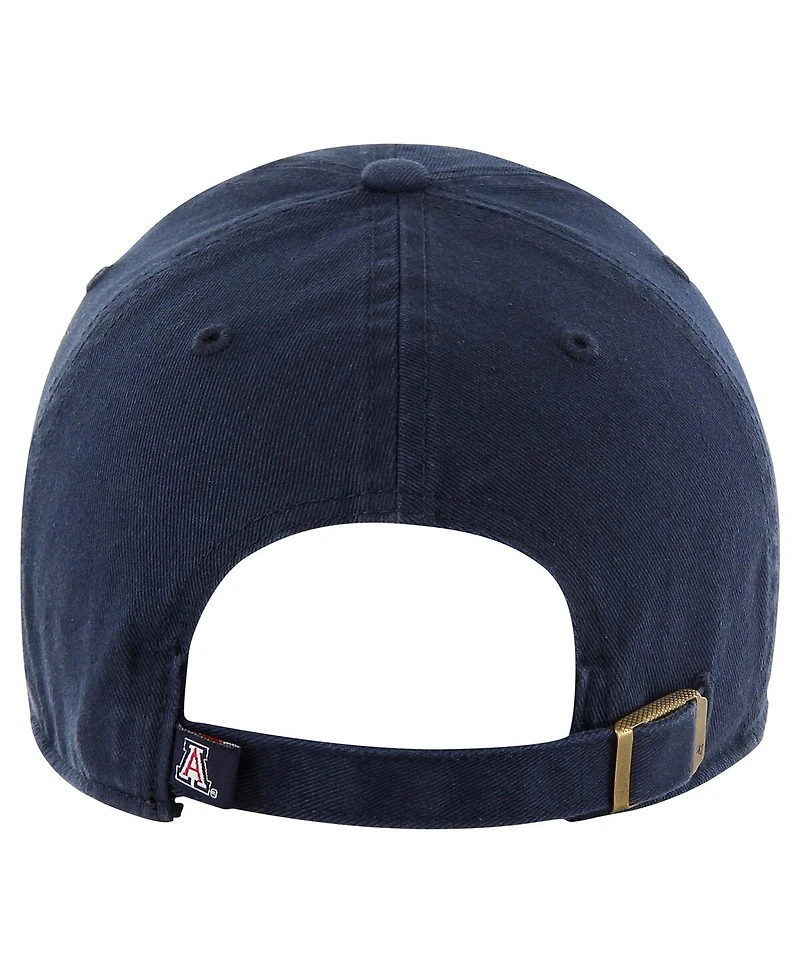 Men's '47 Brand Navy Arizona Wildcats Clean Up Adjustable Hat