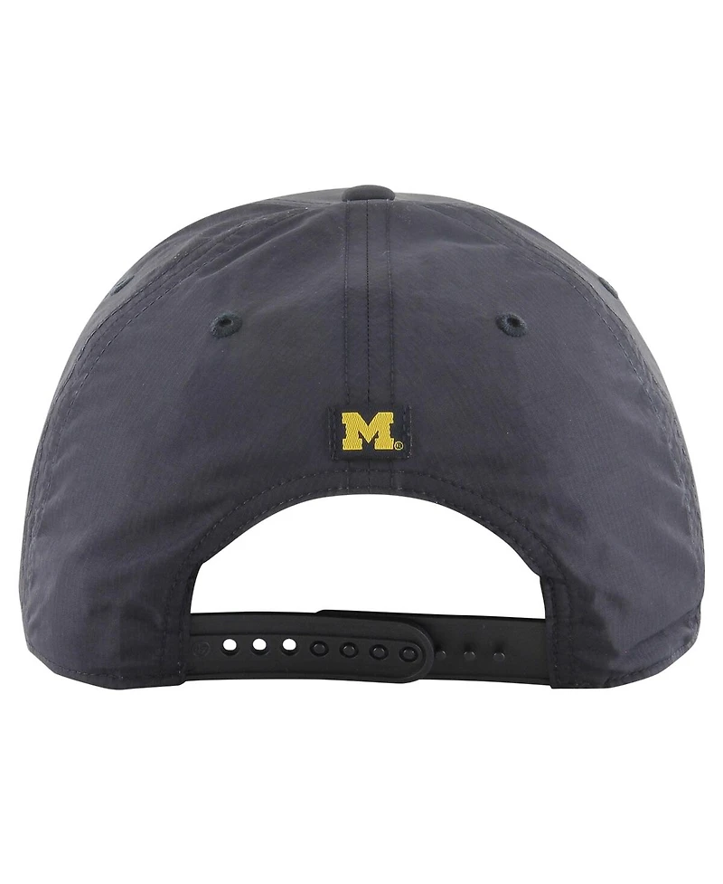 Men's '47 Brand Navy Michigan Wolverines Fairway Hitch Adjustable Hat