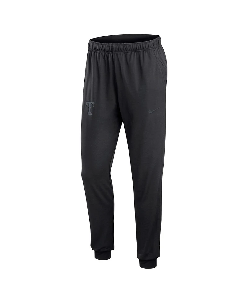 Men's Nike Black Texas Rangers Authentic Collection Travel Performance Pants