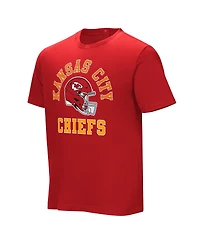 Men's Red Kansas City Chiefs Field Goal Assisted T-shirt