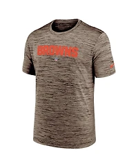 Men's Nike Brown Cleveland Browns Velocity Performance T-shirt