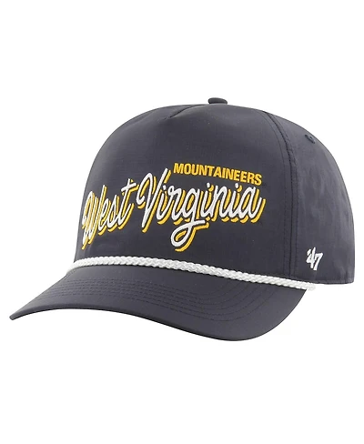 Men's '47 Brand Navy West Virginia Mountaineers Fairway Hitch Adjustable Hat