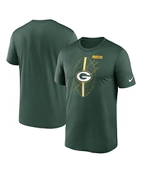 Men's Nike Green Green Bay Packers Legend Icon Performance T-shirt