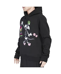 Men's and Women's Freeze Max Black Looney Tunes Sylvester & Tweety Skeleton Pullover Hoodie