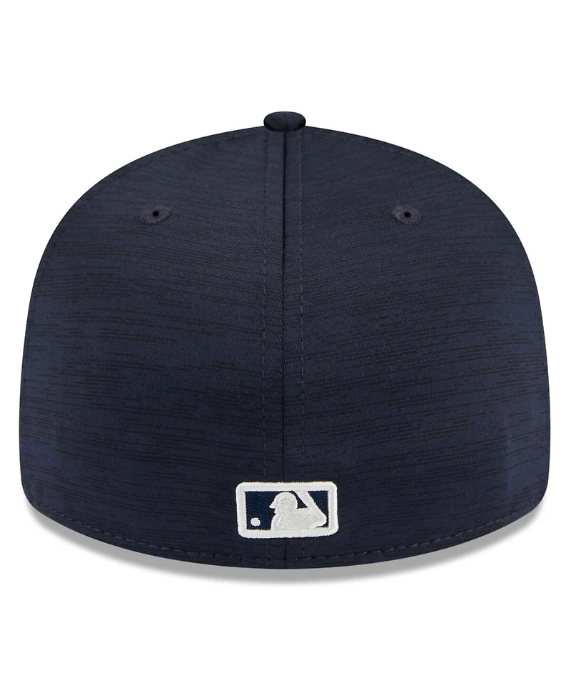 Men's New Era Navy York Yankees 2024 Clubhouse Low Profile 59FIFTY Fitted Hat