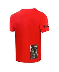 Men's and Women's Freeze Max Red Teenage Mutant Ninja Turtles Raph Defender Graphic T-shirt