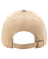 Men's '47 Brand Khaki, Blue Distressed New York Rangers Dusted Sedgwick Mvp Adjustable Hat