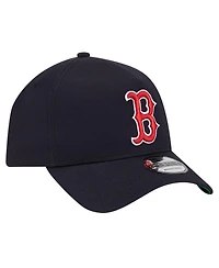 Men's New Era Navy Boston Red Sox Team Color A-Frame 9FORTY Adjustable Hat