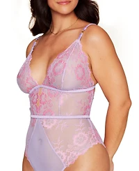 Adore Me Plus Calissa Lace Bodysuit Lingerie