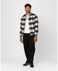 Xxiii Men's Kolab Checkered Jacket