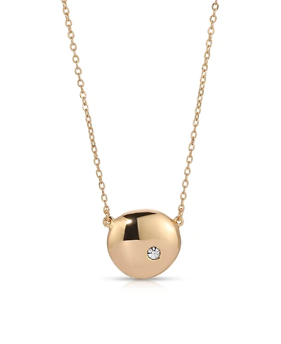 Ettika Polished Pebble Pendant Necklace