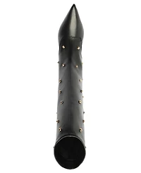 Arezzo Women's The Campaign Low Stiletto Calf Leather Boots