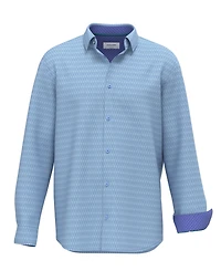 Duchamp London Men's Modern Stripe Dress Shirt