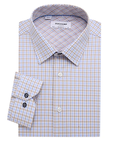 Duchamp London Men's Basketweave Dress Shirt