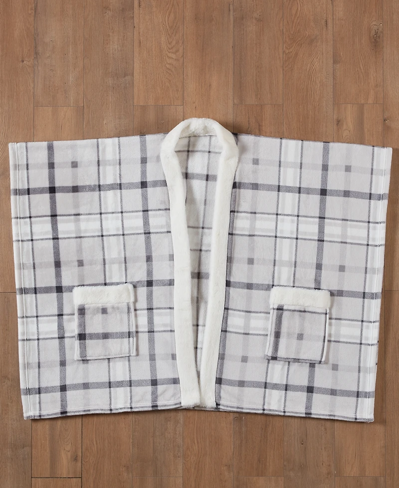 Premier Comfort Cozy Plush Printed Wrap, 50" x 70", Exclusively at Macy's