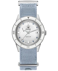 Rado Women's Swiss Automatic Captain Cook Stainless Steel Bracelet Watch 37mm Gift Set