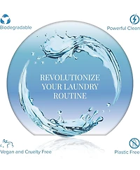 Pursonic Natural Laundry Detergent Sheets ,Eco Friendly– Fresh Linen Scent