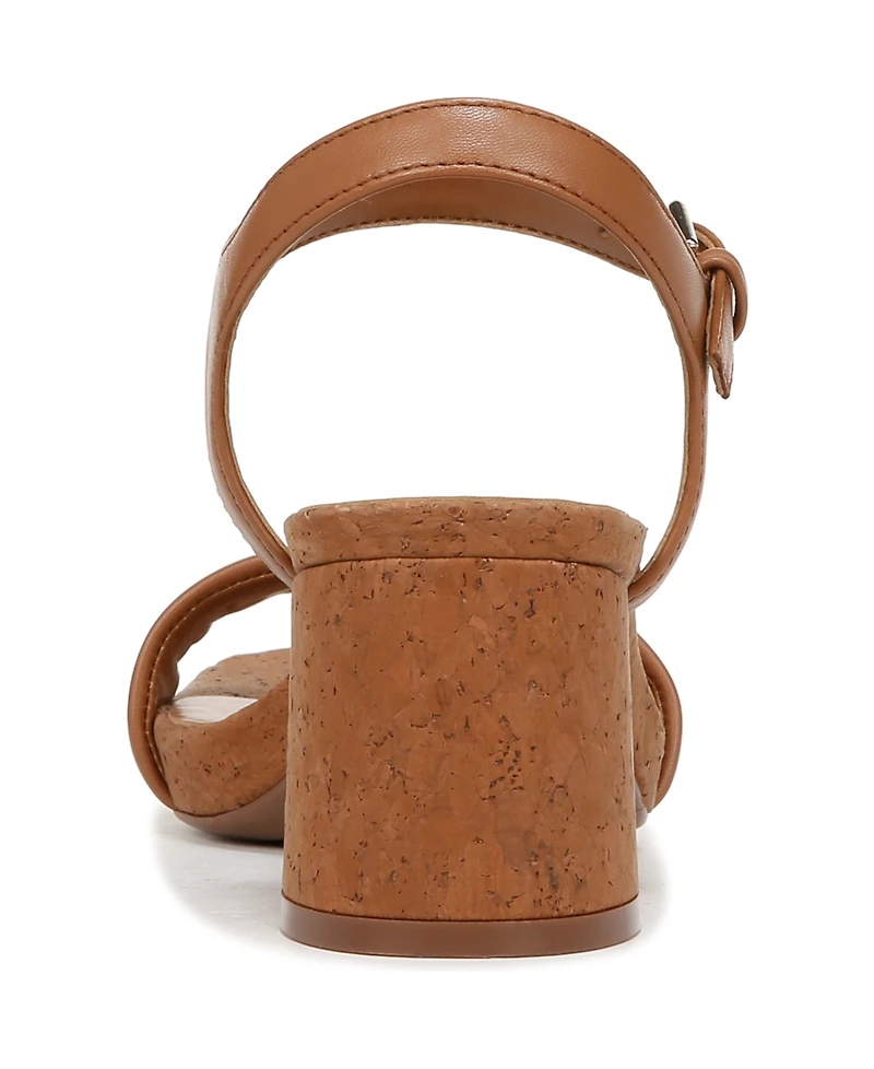 Naturalizer Women's Izzy Ankle Strap Low-Heel Dress Sandals