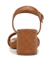 Naturalizer Women's Izzy Ankle Strap Low-Heel Dress Sandals