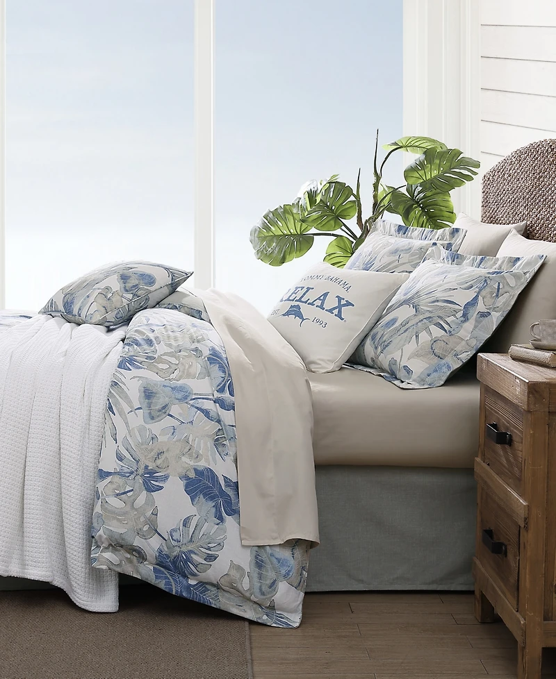 Tommy Bahama Home Raw Coast Cotton 3-Pc. Duvet Cover Set