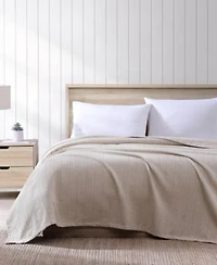 Tommy Bahama Home Woven Cotton Reversible Woven Blankets