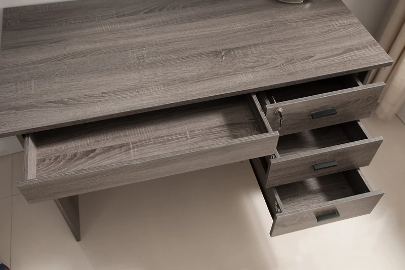 Streamdale Desk Distressed Grey