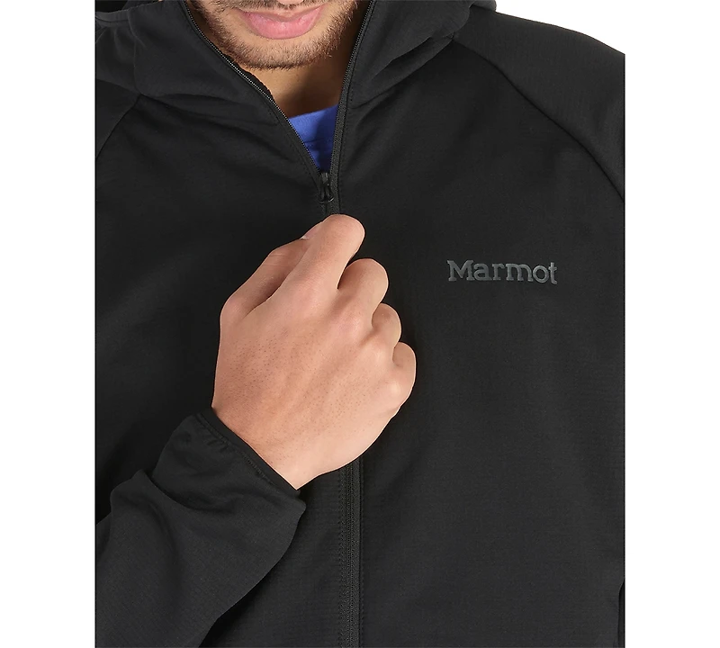 Marmot Men's Leconte Long Sleeve Zip-Front Hoodie Jacket