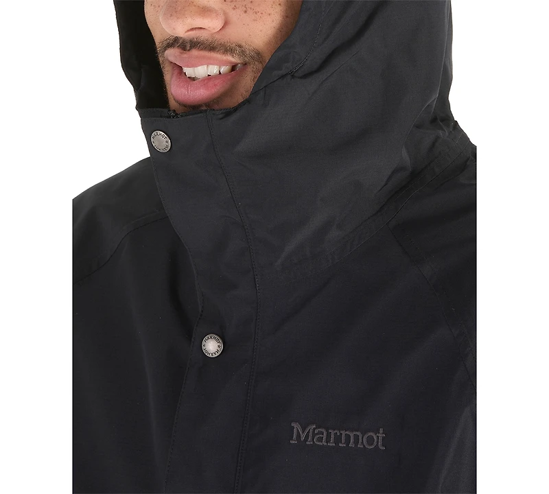Marmot Men's Cascade Waterproof Full-Zip Hooded Jacket