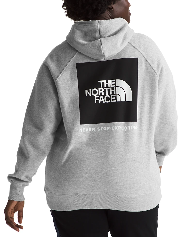 The North Face Plus Box Long-Sleeve Logo Hoodie