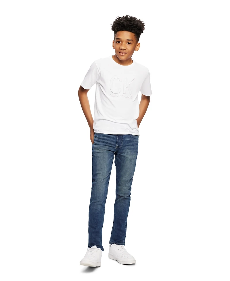 Calvin Klein Big Boys Graphic-Print Cotton T-shirt