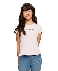Tommy Hilfiger Toddler Girls Classic Embroidered T-shirt