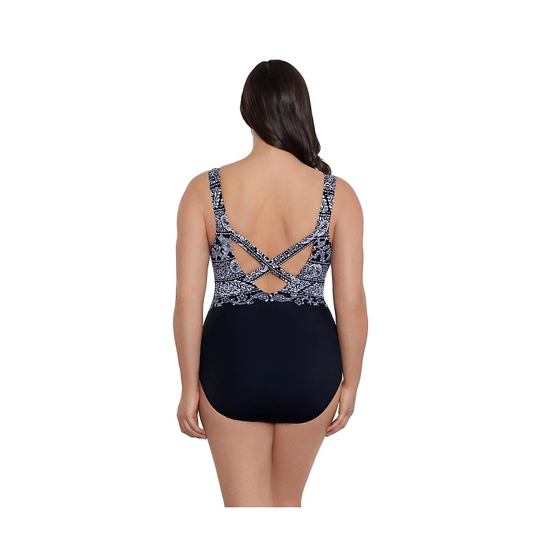 Women's Longitude X-Back Tank One-Piece Swimsuit
