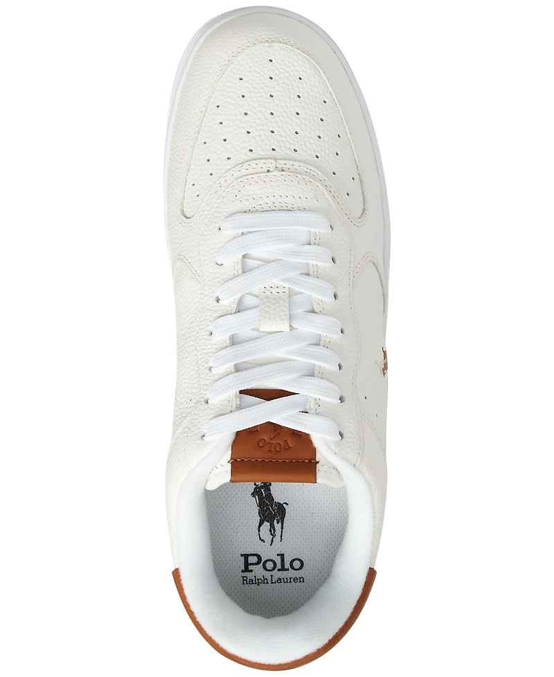 Polo Ralph Lauren Men's Masters Court Lace-Up Sneakers