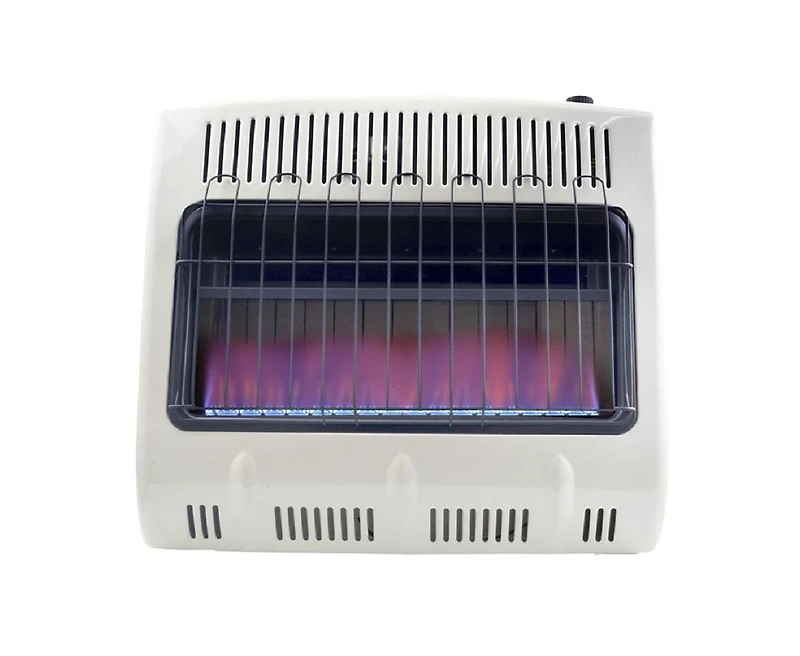 Mr. Heater 30,000 Btu Unvented Propane Heater with Built In Blower and 12ft Hose