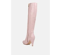 Rum Rolls Calf Croc Boots