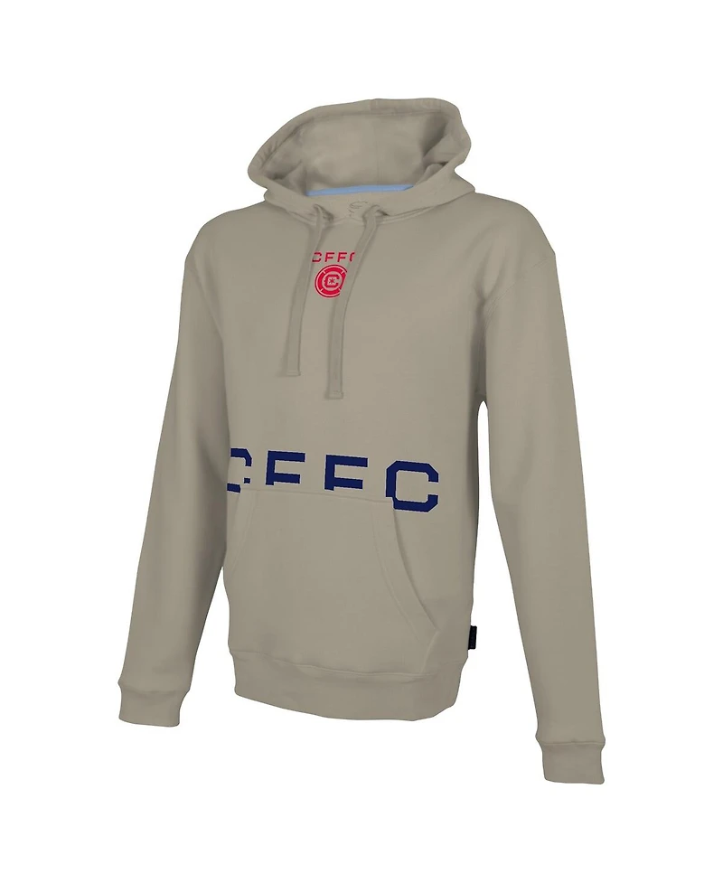 Men's Stadium Essentials Tan Chicago Fire Status Pullover Hoodie