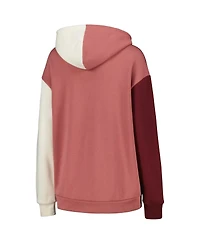 Women's Gameday Couture Maroon Minnesota Golden Gophers Hall of Fame Colorblock Pullover Hoodie