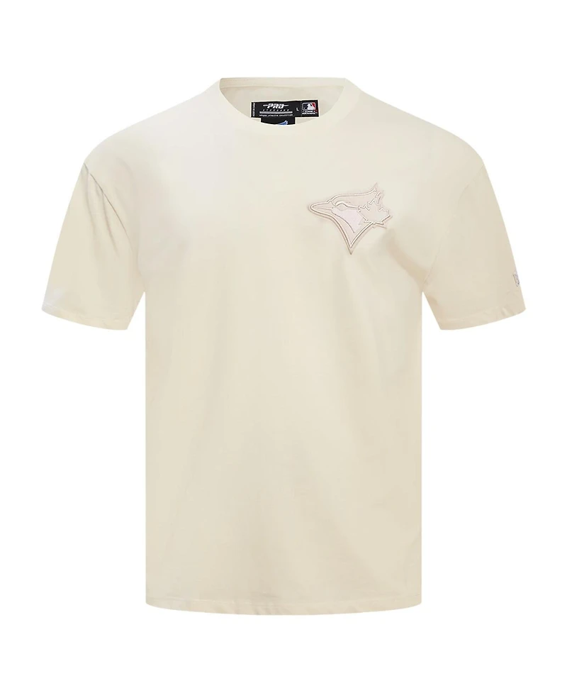 Men's Pro Standard Cream Toronto Blue Jays Neutral Drop Shoulder T-shirt