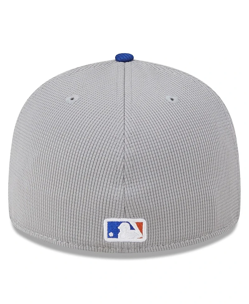 Men's New Era York Mets 2024 Batting Practice Low Profile 59FIFTY Fitted Hat