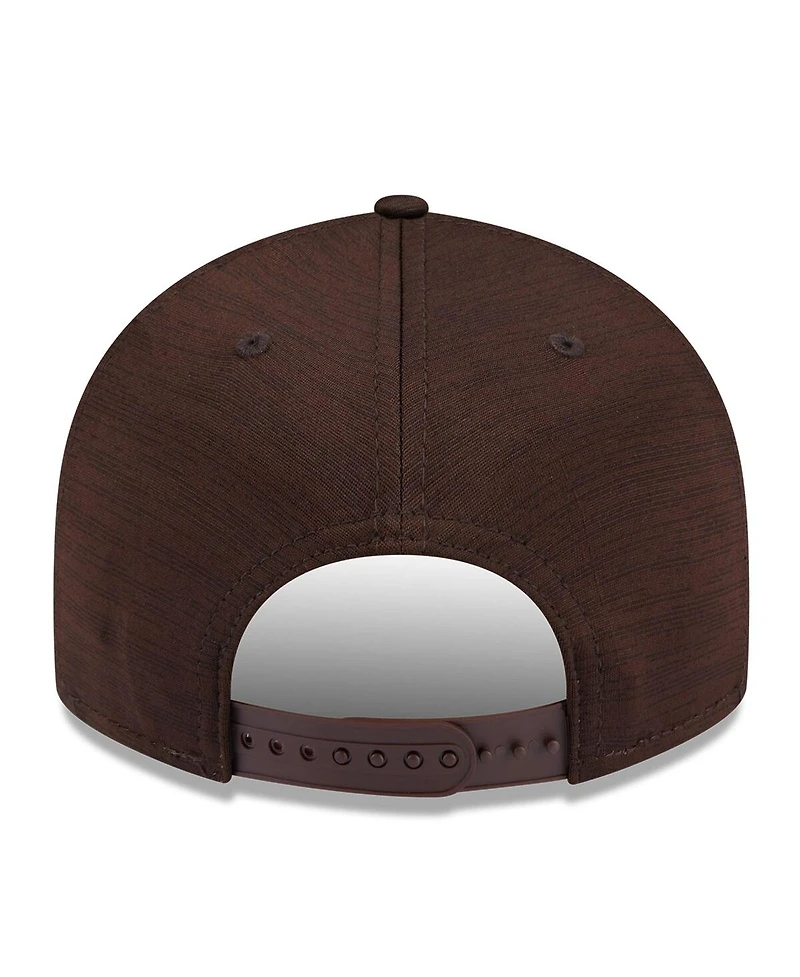Men's New Era Brown San Diego Padres 2024 Clubhouse Low Profile 59FIFTY Snapback Hat