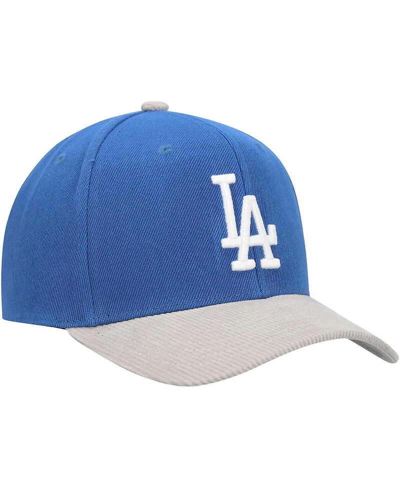 Men's Mitchell & Ness Royal Los Angeles Dodgers Corduroy Pro Snapback Hat