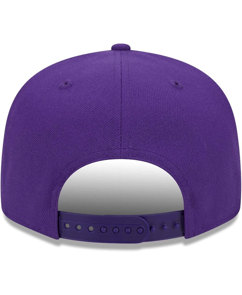 Men's New Era Purple Los Angeles Lakers Gameday 59FIFTY Snapback Hat