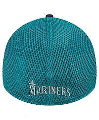 Men's New Era Navy Seattle Mariners Neo 39THIRTY Flex Hat