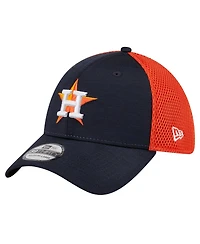 Men's New Era Navy Houston Astros Neo 39THIRTY Flex Hat