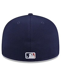 Men's New Era Orange Houston Astros 2024 Batting Practice 59FIFTY Fitted Hat