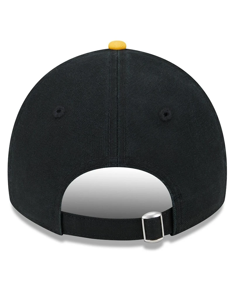 Men's New Era Black Pittsburgh Pirates 2024 Batting Practice 9TWENTY Adjustable Hat